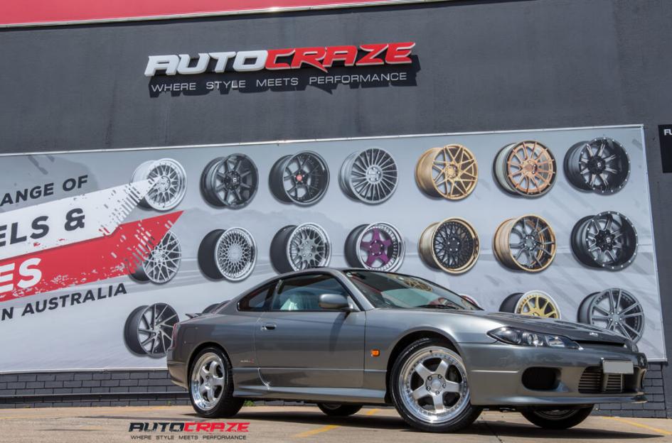 NISSAN00SX S15 RS1 SILVER MACHINED LIP